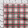 oneOone Tessuto Cotone Flex Tessuto a Quadretti Gingham Stampe al Metro Larghezza 40 Pollici