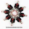 Interruttore automatico per auto in linea da 12 V-24 V CC Interruttore di ripristino manuale Fusibile audio 20 A/30 A/40 A/50 A/60 A/80 A/100 A