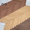 40 ks Miniaturní podlaha pro domeček pro panenky s přírodní texturou Miniaturní DIY podlahová sada Kreativní miniaturní doplňky pro domeček pro panenky