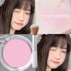 Monochrome Ice Cube Blusher Plate Shrink Expansion Color Facial Brightening Color Coloring Red Female Highlight Repair Three-in-One Novice