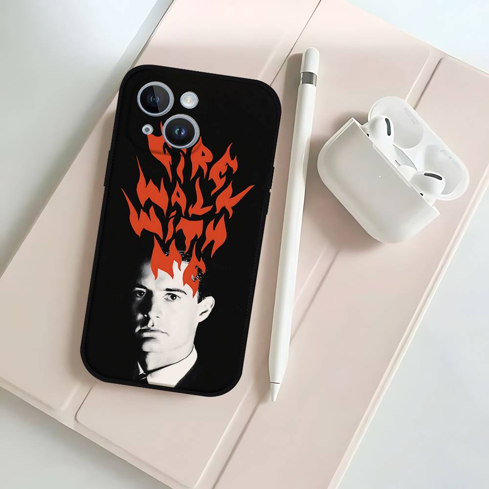 

Twin-S Peaks Fire Walk With Me Phone Case Black Phone Case For IPhone 17/16/15/13/14 Pro Max/ 11Plus/X/Xr/Xs Max/12mini iphone11Pro