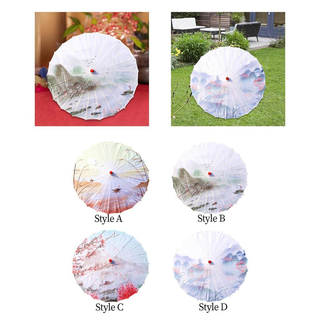 Decorative Dance Umbrella Classical 33" Windproof for Costumes Party Wedding
