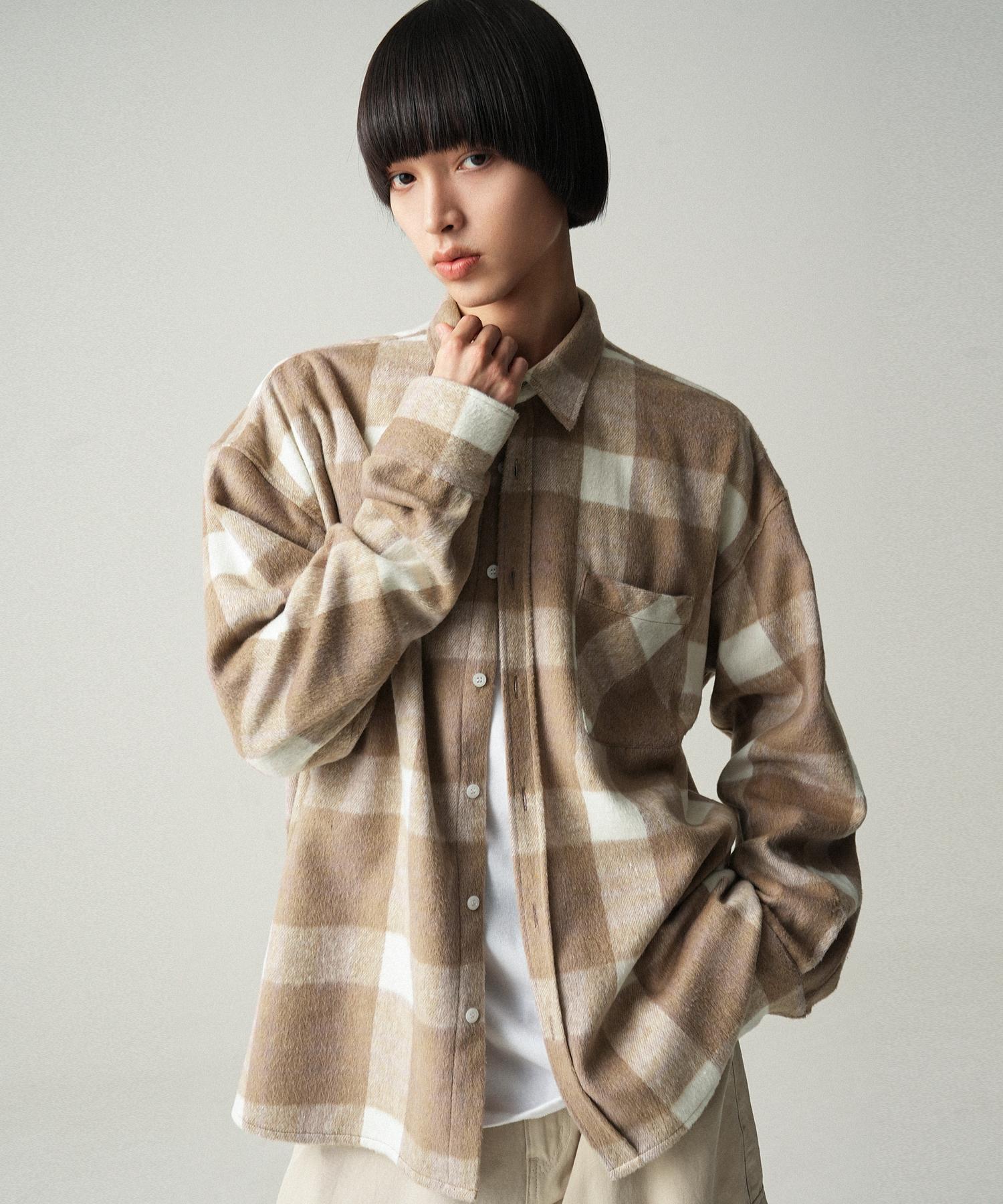 Urban Dress Tyler Check Shirt Beige Beige/Xl