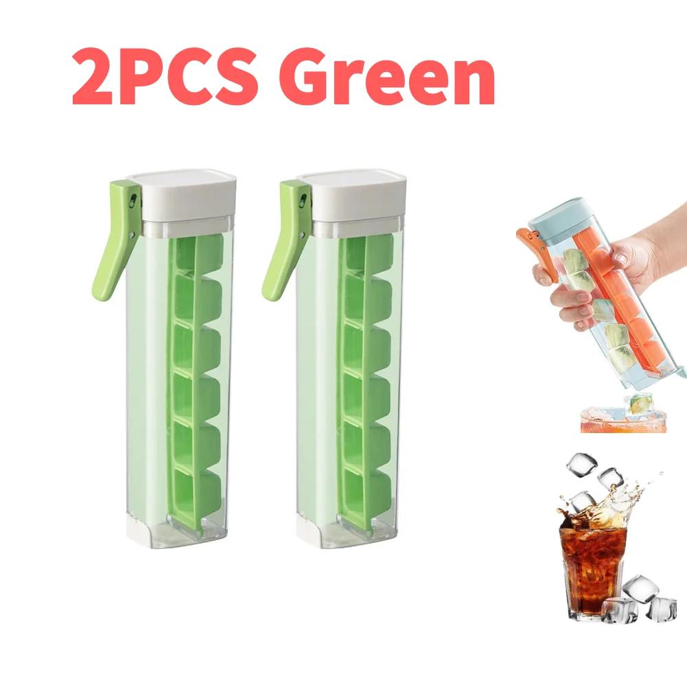 1-5PCS One-handed Pressing Ice Latticeasy Push and Pop Out Cube Ice Maker Home Creative Ice Mould Homemade Small Ice Moulds