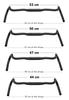 REDSHIFT Kitchen Sink Handlebar without Loop for and Commuter Aluminum Drop with 20mm of 53cm Width Road, Gravel, Touring, Bikes, Bar, 31.8mm Clamp,