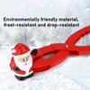 Kids Snow Clip XmasTree Xmas Stocking Santa Claus Elk Snow Clip Toy Educational Toy for Christmas Winter Outdoor Play Snow Beach