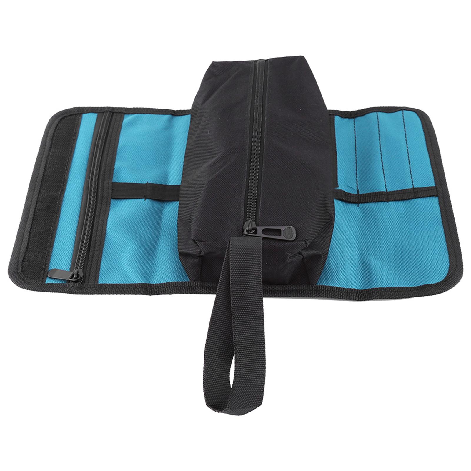 

Foldable Professional Electricians Tool Storage Holder Roll Bag Convenient Organizer