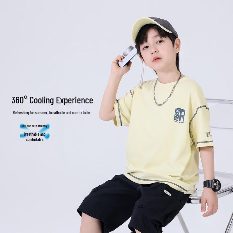 Boys' Cotton Short Sleeve T-Shirt