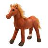 Horse Plush Doll Cute Foal Shape Stuffed Animal Soft Pony Plush Toy Skin-Friendly Comfortable Birthday