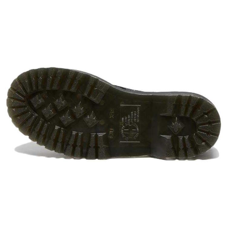 Dr. Martens Leather Commuter Warm Low-Top Casual Shoes Unisex Casual Shoes Black 27957012