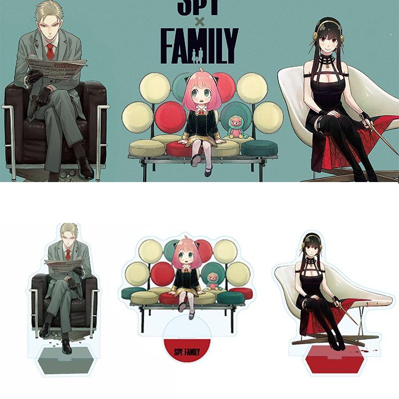 Stunning Spy×family Stand Acrylic Figure For Anime Fans