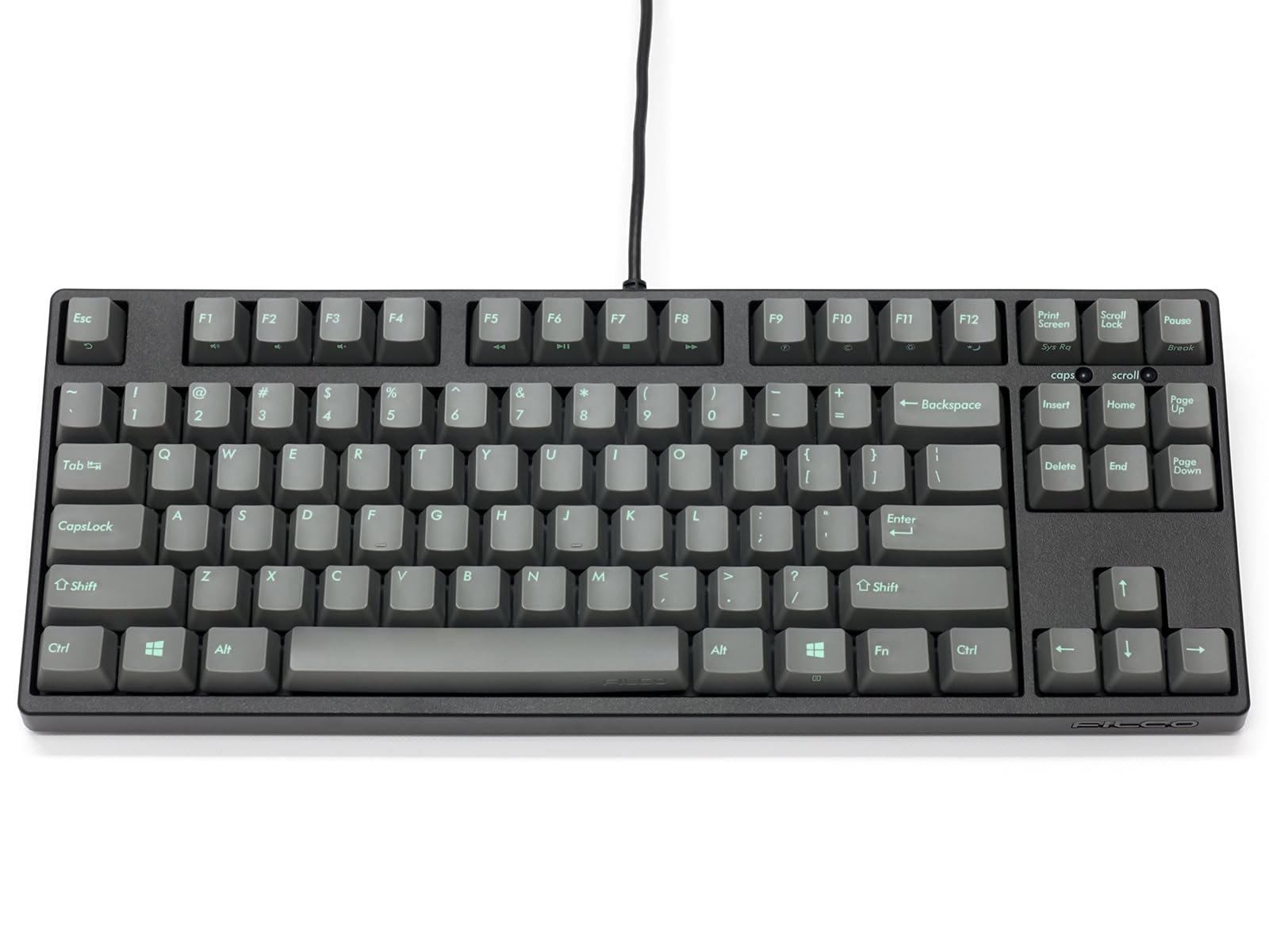 

FILCO Majestouch SGK Tenkeyless English layout 87 keys CHERRY MX Red axis PBT molded sky gray keycap with 3 red key locks Black + two-color