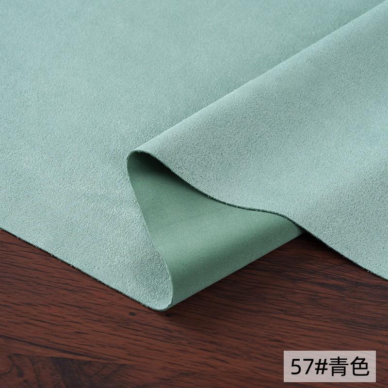 Suede Knitted Air Layer Fabric Brushed Elasticity High Quality Soft Smooth Delicate for Sewing Clothes 860g/m
