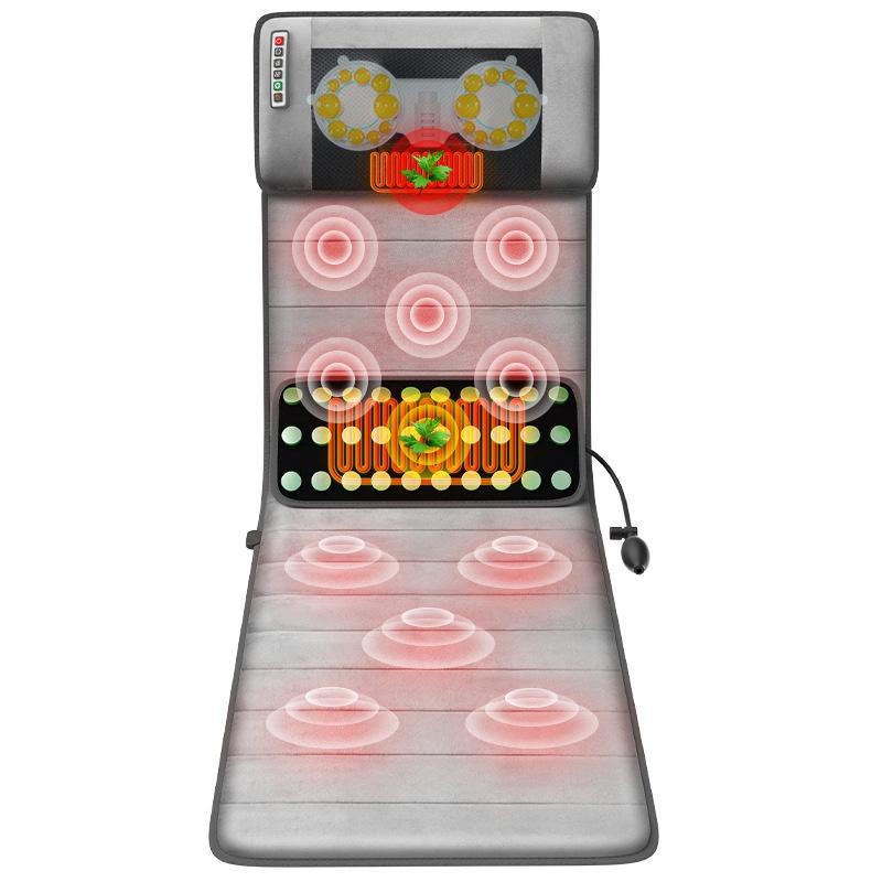 Massage Matratze Ganzkörper Multifunktionales Massagegerät Halswirbelsäule Lendenwirbelsäule Intelligente Massagematte Haushalt Elektrische Heizmassagegerät