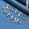 925 Sterling Silver Pendant Chain Bracelet Fashionable Wedding Jewelry