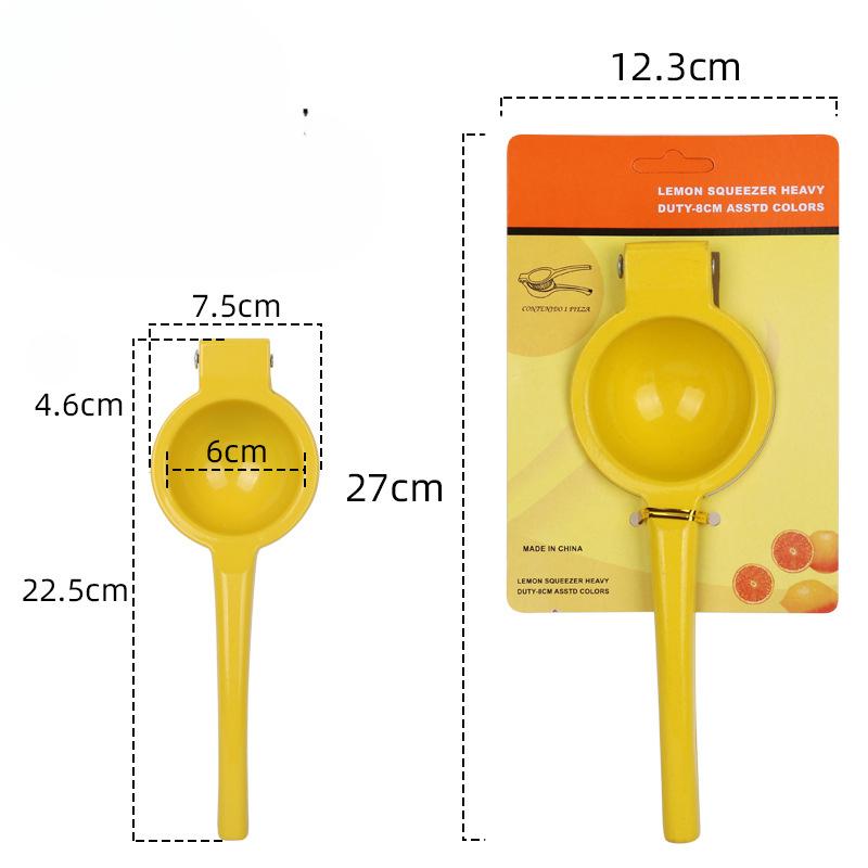 

Manual Juicer Kitchen ToolsJuicer Household Mini Fruit Lemon Tongs Medium-yellow