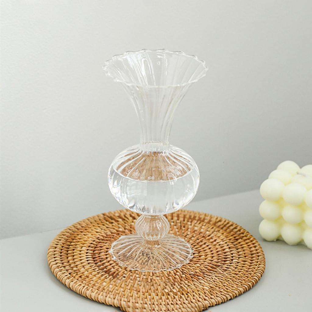 Decorative Glass Vase Hydroponic Arrangement Flower Table Vase Wedding Decor