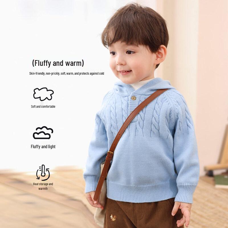LUSON Baby & Toddler Hooded Sweater 120