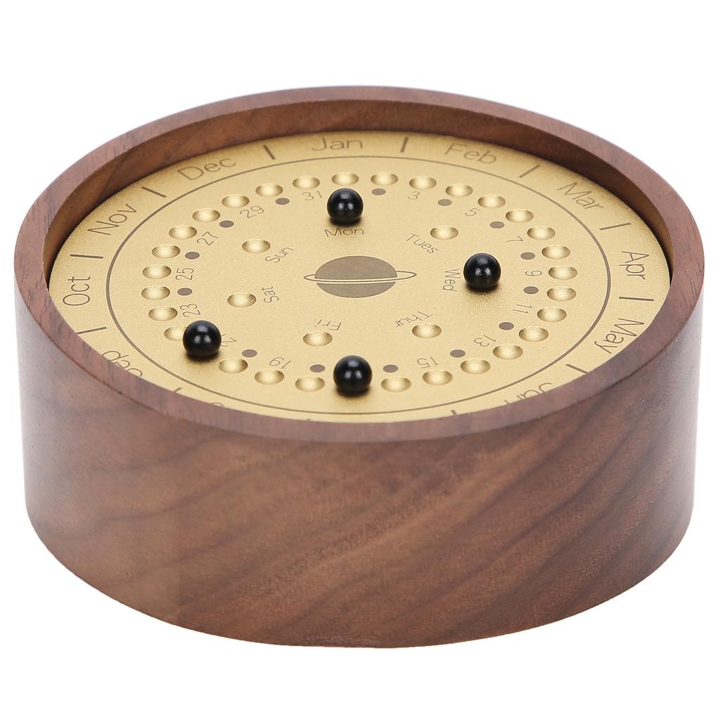 Plary Calendar Wooden Business Table Desk Calendar Home Decoration Ornaments