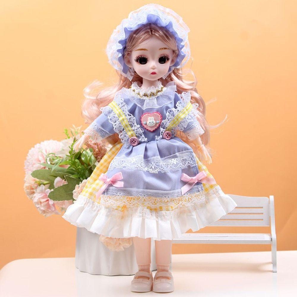 Dress Up 30cm Anime Bjd Doll Spherical Joint Hinged Doll 30cm Articulated Toys Kids Toy