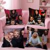 T-Tokio H-Hotel Pillow Case Square Pillow Bedroom Sofa Leisure Comfort Cushion Car Living Room Home Decoration