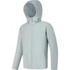 Fw23 Lightweight Basic Fitness Hooded Jacket Men Outerwear Blue Gray A11M341901F-BU