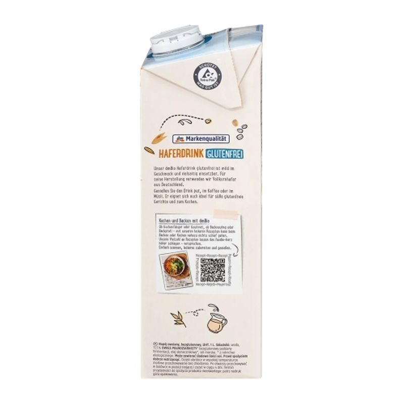 DM Bio BIO dm Gluten-Free Oat Drink 1L