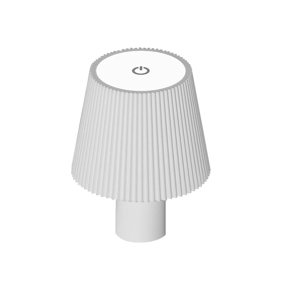 Rechargeable LED Desk Lamp Touch Switch 3 Colors Dimming For Bar Restaurant Study Club Dinner Ambiance Decor Table Lighting