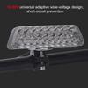 Universal 20W 18LED Motorcycle Ultra Bright Headlight Waterproof Spot Light for E-bike Scooter Modification 12-80V Wide Voltage