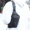 Men’s Waist Bag Large Capacity Crossbody Chest Bag Multi Pocket Nylon Sling Pack Casual Travel Belt Bag