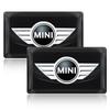 2/5/10Pcs Carbon Fiber Steering Wheel Car Logo Emblem 3D Stickers For BMW Mini Cooper F54 F55 F56 R56 R60 SONE Roadster Clubman Coupe