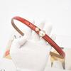 Genuine Leather Belt Women's Slim Dress with Cinched Waist Decoration and Pearl Buckle Head Slim Waist Belt