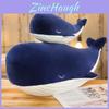 Adorable Large Blue Whale Plush Doll Soft Toy Cushion For Kids Birthday Gifts