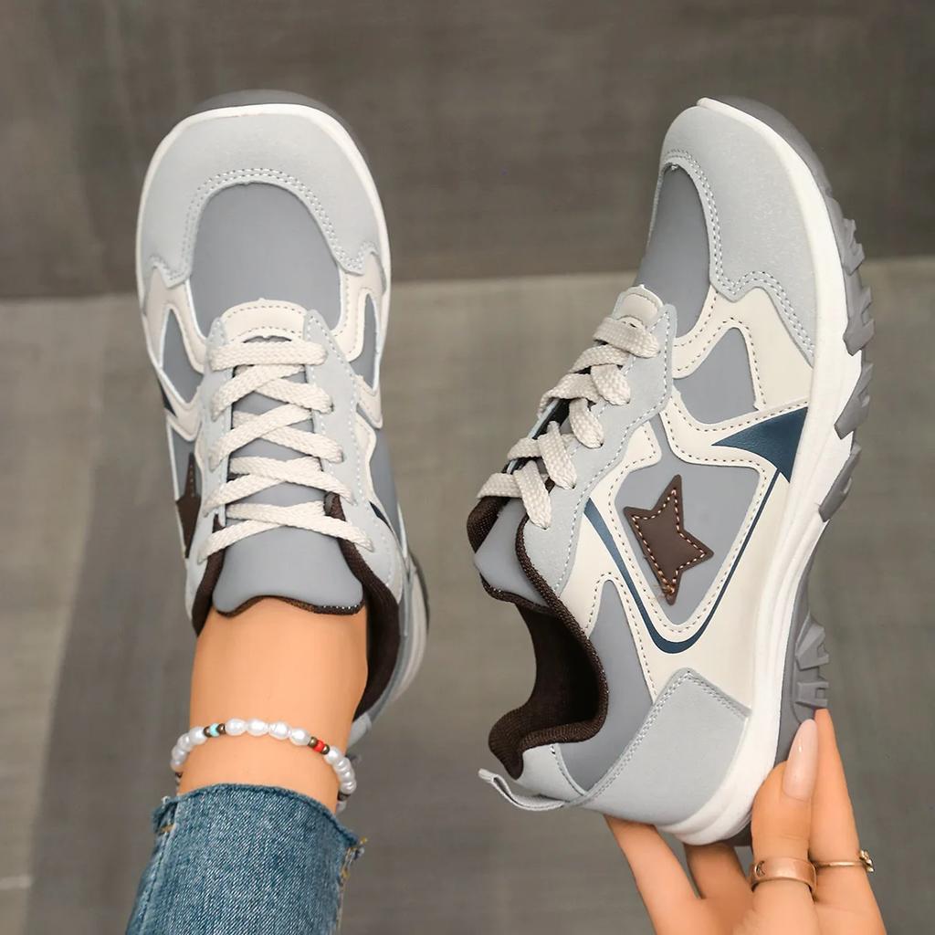 Spring and Autumn New Women's Lightweight Running Shoes Casual and Comfortable Sports Shoes Outdoor Hiking Shoes