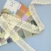 Bomullsgarn Spetsaccessoarer DIY Handgjorda Kläder Tyger Material Soffa Hatt Sängkläder Gardiner Tyg Spets