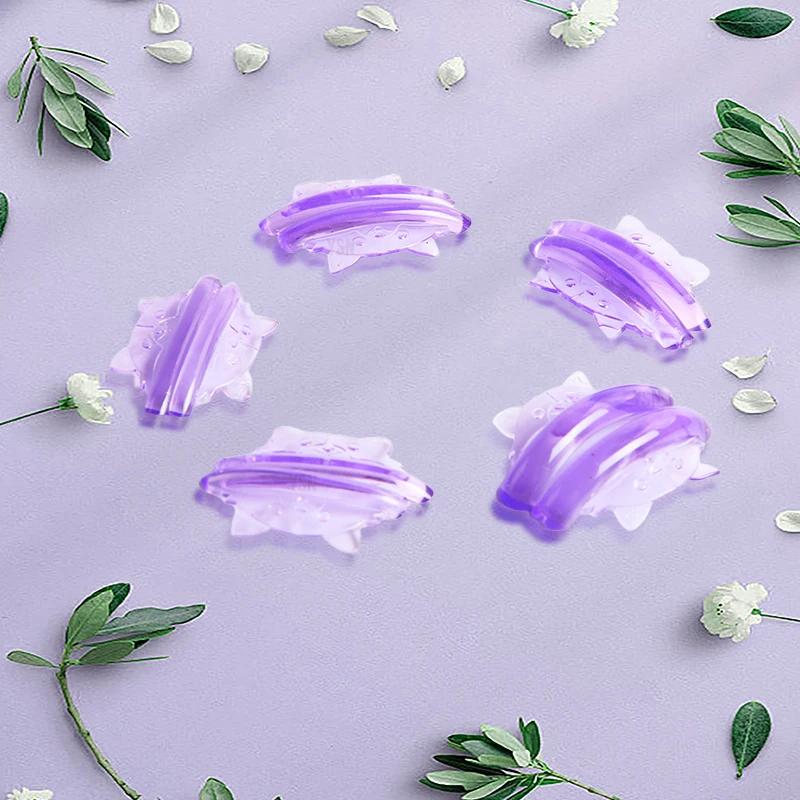 5 Pairs C Curl Silicone Eyelash Perm Pads Sticky Lashes Rod Shield Lifting 3D Eyelash Curler Accessories Makeup Tool
