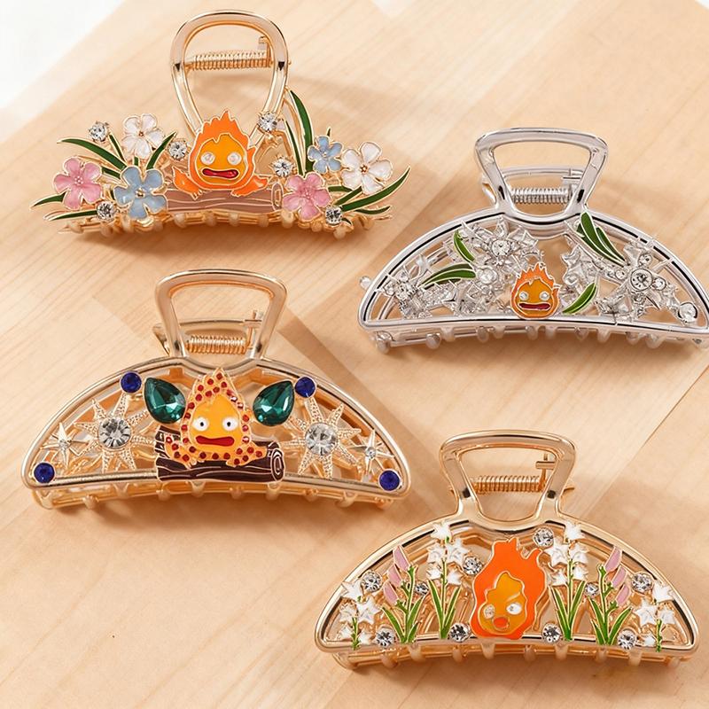 Cute Creative Cartoon Hair Claw Zinc Alloy Dragon Hair Claws Claw Clip Hair Accessories For Women Girls