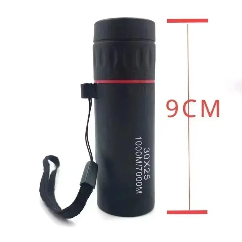 Mini Portable 2000x25 HD Monocular Telescope Mobile Phone Telescope with Holder Camping Hunting Birdwatching Telescope