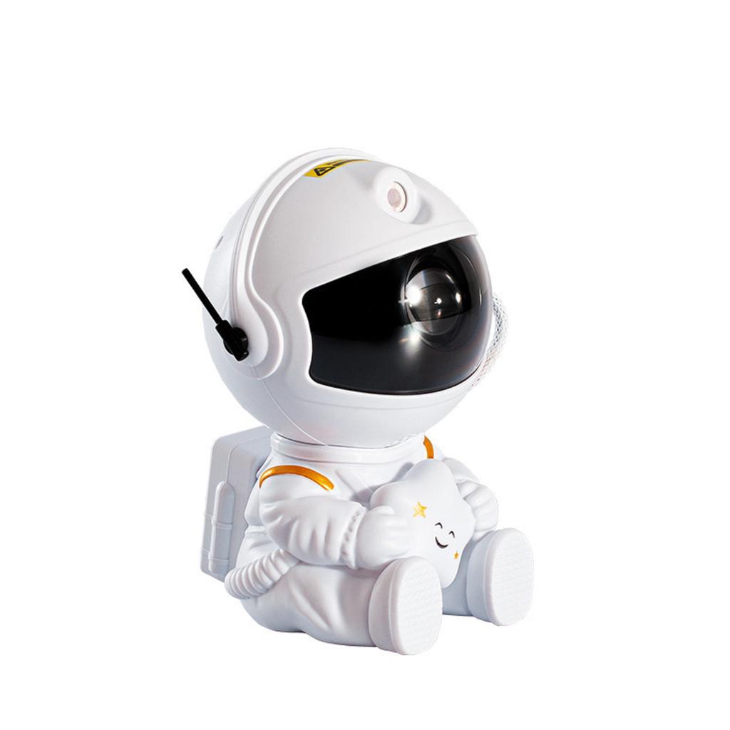 Sky Projector Lamp, Ambient Light, High-End Design, Colorful Astronaut Holding A Star, Lase-r Star Light, Bedroom Night Light