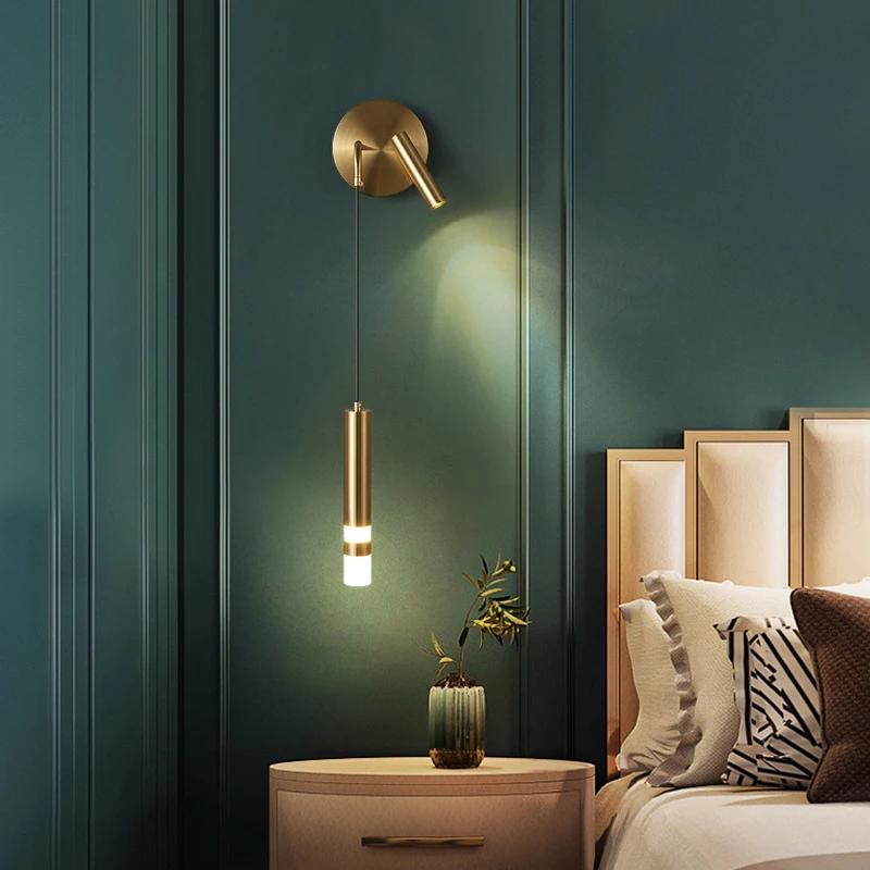 Nordic LED Wall Lamp 5W 3W Sconces Lights Chandeliers And Spotlight Lighting Home Decor For Living Room Bedroom Hotel Rooms