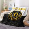 Custom Name,SG Dynamo Dresden Printed Flannel Blanket, soft throw for bedroom sofa, washable, Christmas present, great gift.