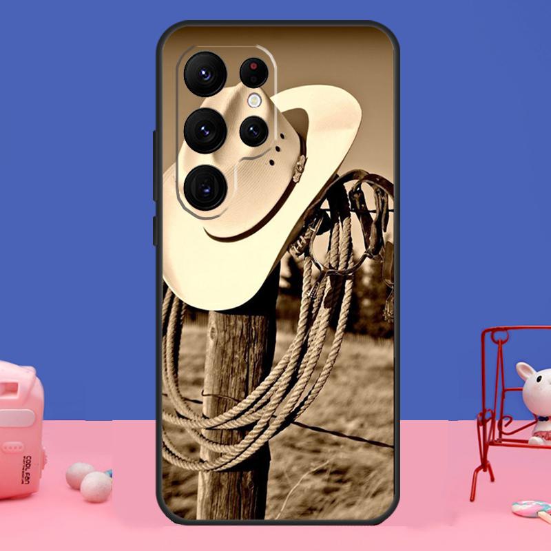 Extreme Sport Rodeo Cowboy Lasso Case For Samsung Galaxy S24 S23 S22 Ultra S20 S21 FE Note 20 S8 S9 S10 Note 10 Plus Cover