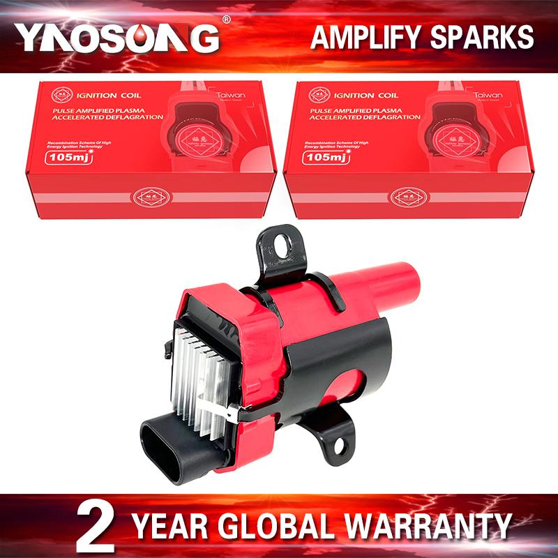 Ignition Coil For Chevy Silverado GMC Sierra Yukon Buick Isuzu 4.8L 5.3L 6.0L 10457730 19005218 12563293 50016 GN10119 UF262