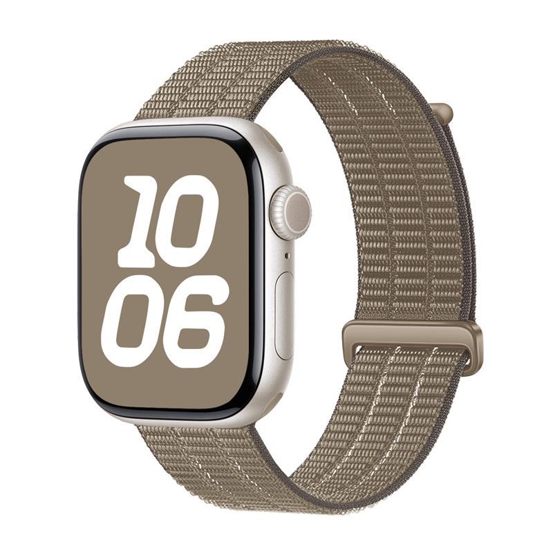 Compatible with Apple iWatch 11/10 Nylon Velcro Strap - Double Section Design