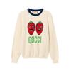 Sweaters Men's Ecru Crew Neck Moderate 696583-XKCFZ-9182