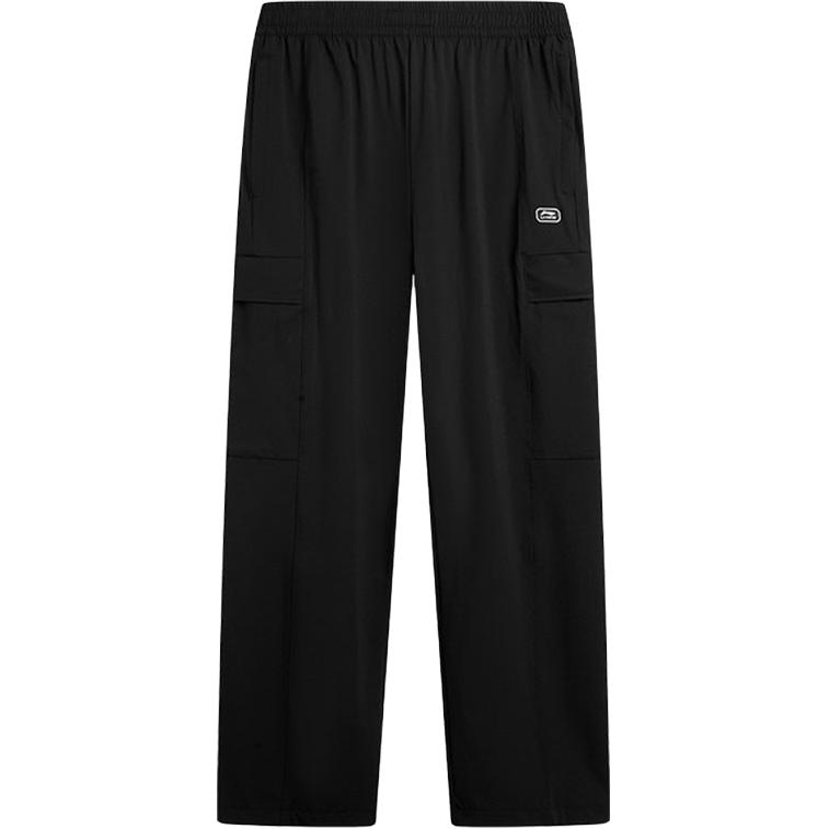 

Li Ning Sports Однотонные Простые Свободные Прямые Удобные Универсальные Повседневные Брюки Мужские низ AKLVA29-3 L