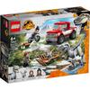 LEGO Jurassic World Velociraptor Capture Toy Set with Blue and Beta Figures for Kids Ages 6-9