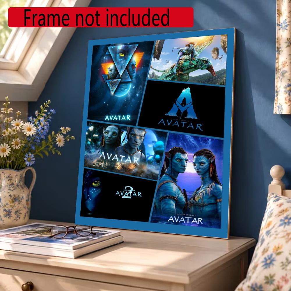 Avatar Diamond Painting Round Diamond Mosaic Rhinestones Diamond Embroidery Craft Kit Wall Decor Without Frame