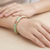 Enamel Vintage Cloisonne Bangle Traditional Chinese Chinese Flower Bangle Classic Cherry Blossom Women's Hand Bracelet