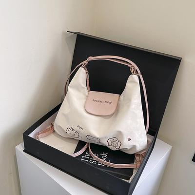 Cute Fashionable Niche Casual and Simple Bag  Convenient Single-shoulder Crossbody Backpack